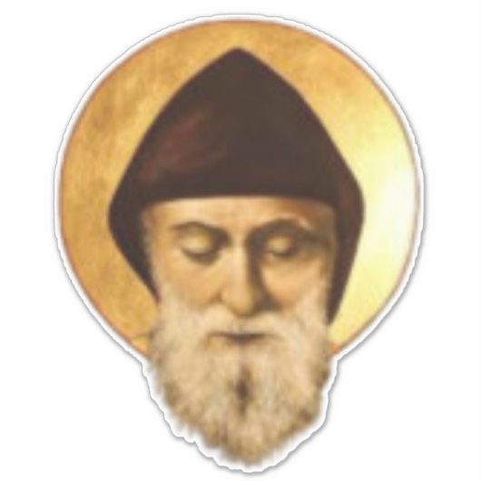 St. Charbel, maronitische kerk Sticker (Voorkant)