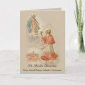 St. Charles Borromeo Kaart (Voorkant)