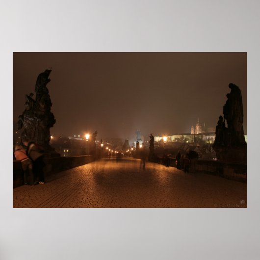 St. Charles Bridge, Praag Poster (Voorkant)