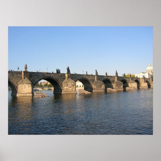 St. Charles Bridge, Praag Poster (Voorkant)