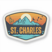 St. Charles, Idaho Sticker (Voorkant)
