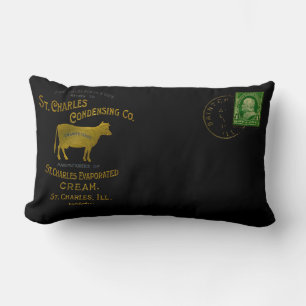 St Charles Illinois DAIRY KOE MILK CREAM 1899 Kussen