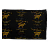 St Charles Illinois DAIRY KOE MILK CREAM 1899 Kussensloop (Achterkant)