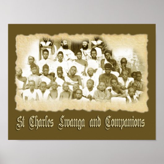 ST CHARLES LWANGA EN COMPANES POSTER (Voorkant)