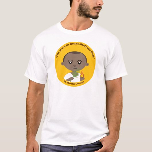 St. Charles Lwanga T-shirt (Voorkant)