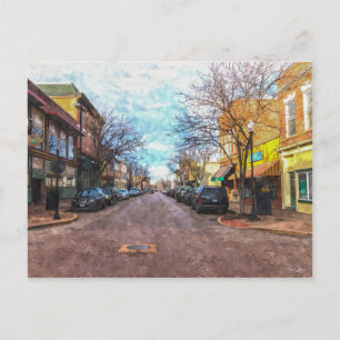 St Charles Main St Painterly Briefkaart