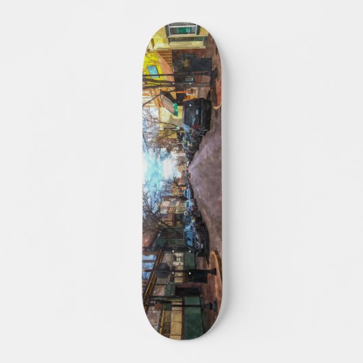 St Charles Main St Painterly Persoonlijk Skateboard (Voorkant)