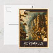 St. Charles, Missouri |  Briefkaart (Voorkant / Achterkant)