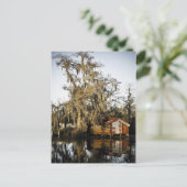 St Charles Parish Swamp Reflections Briefkaart (Staand voorkant)