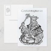 St. Charles uit 'Liber Chronicarum' Briefkaart (Voorkant / Achterkant)