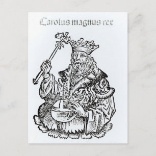 St. Charles uit 'Liber Chronicarum' Briefkaart