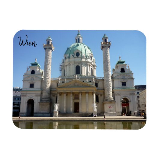 st charles wien magneet (Horizontaal)