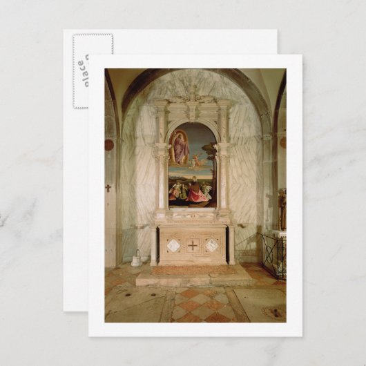 St. Christina Altarpart Briefkaart (Voorkant / Achterkant)