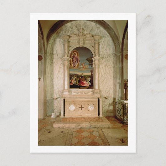 St. Christina Altarpart Briefkaart (Voorkant)