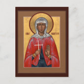 St. Christina Prayer Card Briefkaart (Voorkant)