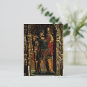 St. Christopher, 1597 Briefkaart (Staand voorkant)