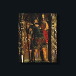 St. Christopher, 1597 Canvas Afdruk<br><div class="desc">St. Christopher,  1597 | van Juan Martinez Montanes | Art Location: Iglesia del Divino Salvador,  Sevilla,  Spanje | Spaanse artiest | Collectie Afbeelding nummer: XJL187576</div>