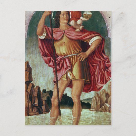 St. Christopher Briefkaart (Voorkant)