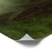 St. Christopher Carrying the Christus Child Poster (Hoek)