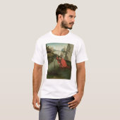 St. Christopher Carrying the Christus Child T-shirt (Voorkant volledig)