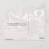 St.Christopher en Christus van Christopher Champio Briefkaart (Achterkant)