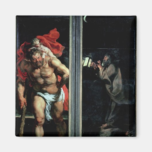St. Christopher en de Hermit Magneet (Voorkant)