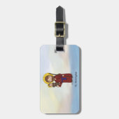 St. Christopher Feast Day Saint Bagagelabel (Voorkant verticaal)
