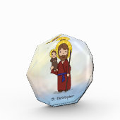 St. Christopher Feast Day Saint Fotoblokken (Links)