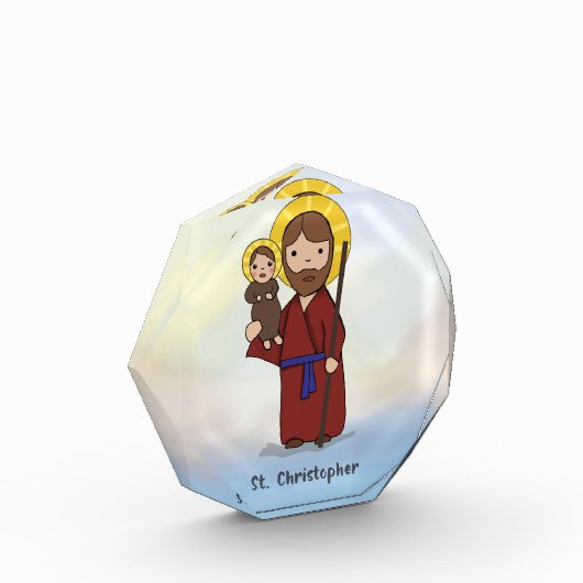 St. Christopher Feast Day Saint Fotoblokken (Links)