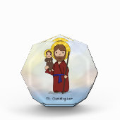 St. Christopher Feast Day Saint Fotoblokken (Voorkant)