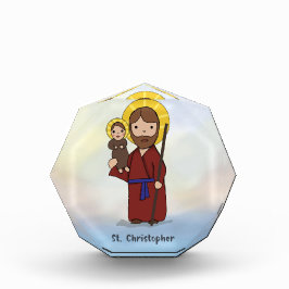 St. Christopher Feast Day Saint Fotoblokken