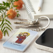 St. Christopher Feast Day Saint Sleutelhanger (Voorkant Rechts)