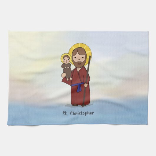 St. Christopher Feast Day Saint Theedoek (Horizontaal)