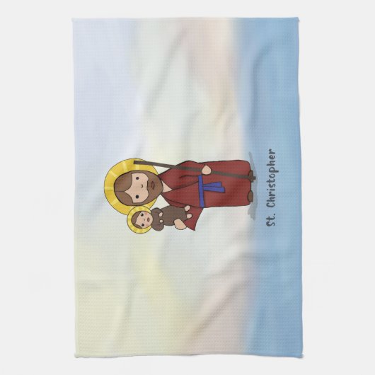 St. Christopher Feast Day Saint Theedoek (Verticaal)