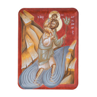 St Christopher Icon Magnet Magneet