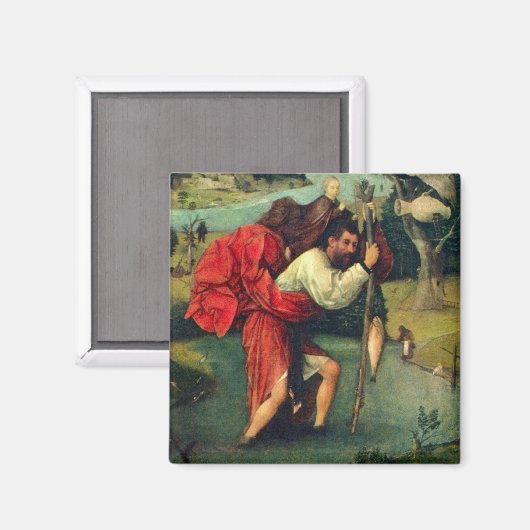 St. Christopher magneet (Voorkant / Achterkant)