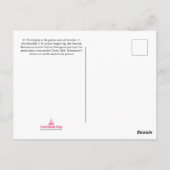 St. Christopher Medieval Fine Art Coloring Briefkaart (Achterkant)