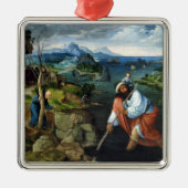 St. Christopher Metalen Ornament (Voorkant)