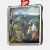 St. Christopher Metalen Ornament (Links)