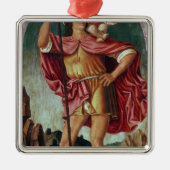 St. Christopher Metalen Ornament (Voorkant)