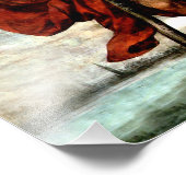 ST. CHRISTOPHER, PATRON SAINT OF TRAVELERS, FOTO AFDRUK (Hoek)