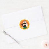 St. Christopher Ronde Sticker (Envelop)