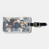 St. Christopher Safe Travel Label! Naam toevoegen  Bagagelabel (Voorkant horizontaal)