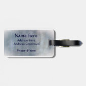 St. Christopher Safe Travel Label! Naam toevoegen  Bagagelabel (Achterkant horizontaal)