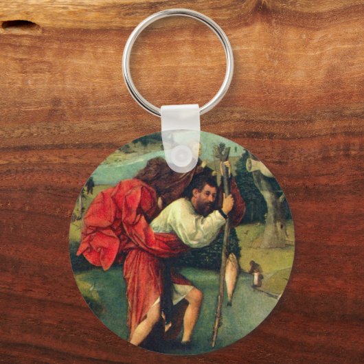 St. Christopher sleutelhanger (Voorkant)