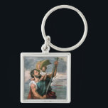 St. Christopher..sleutelhanger Sleutelhanger<br><div class="desc">Sint Christopher de geliefde reisgezel Hij is terug.</div>