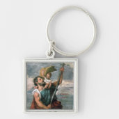 St. Christopher..sleutelhanger Sleutelhanger