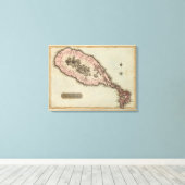 St Christophers 2 Canvas Afdruk (Insitu (Houten vloer))