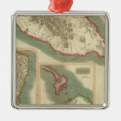 St Christophers 2 Metalen Ornament (Voorkant)