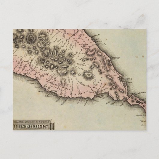 St Christophers Briefkaart (Voorkant)